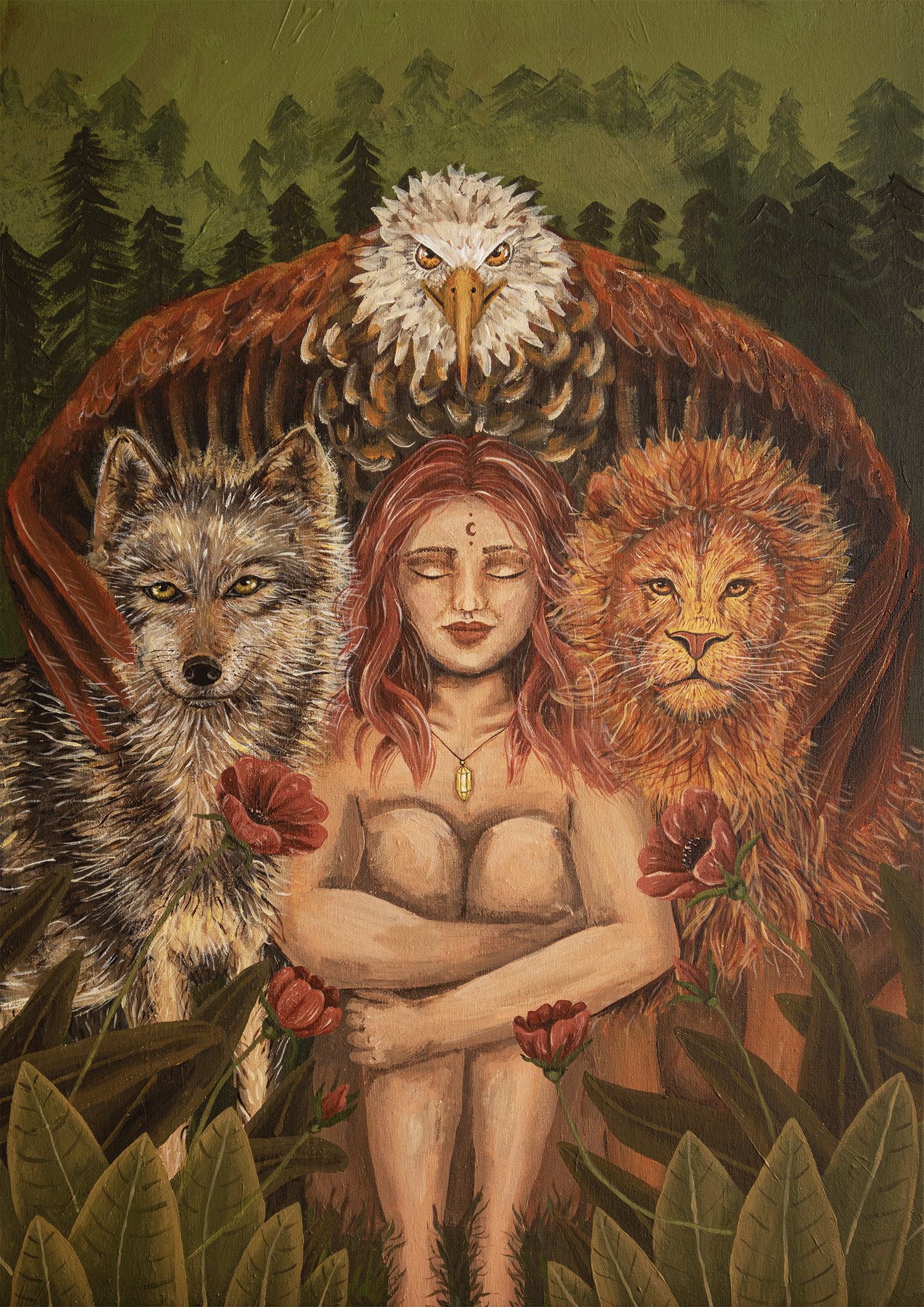 Obraz „Spirit Animals” 50x70cm
