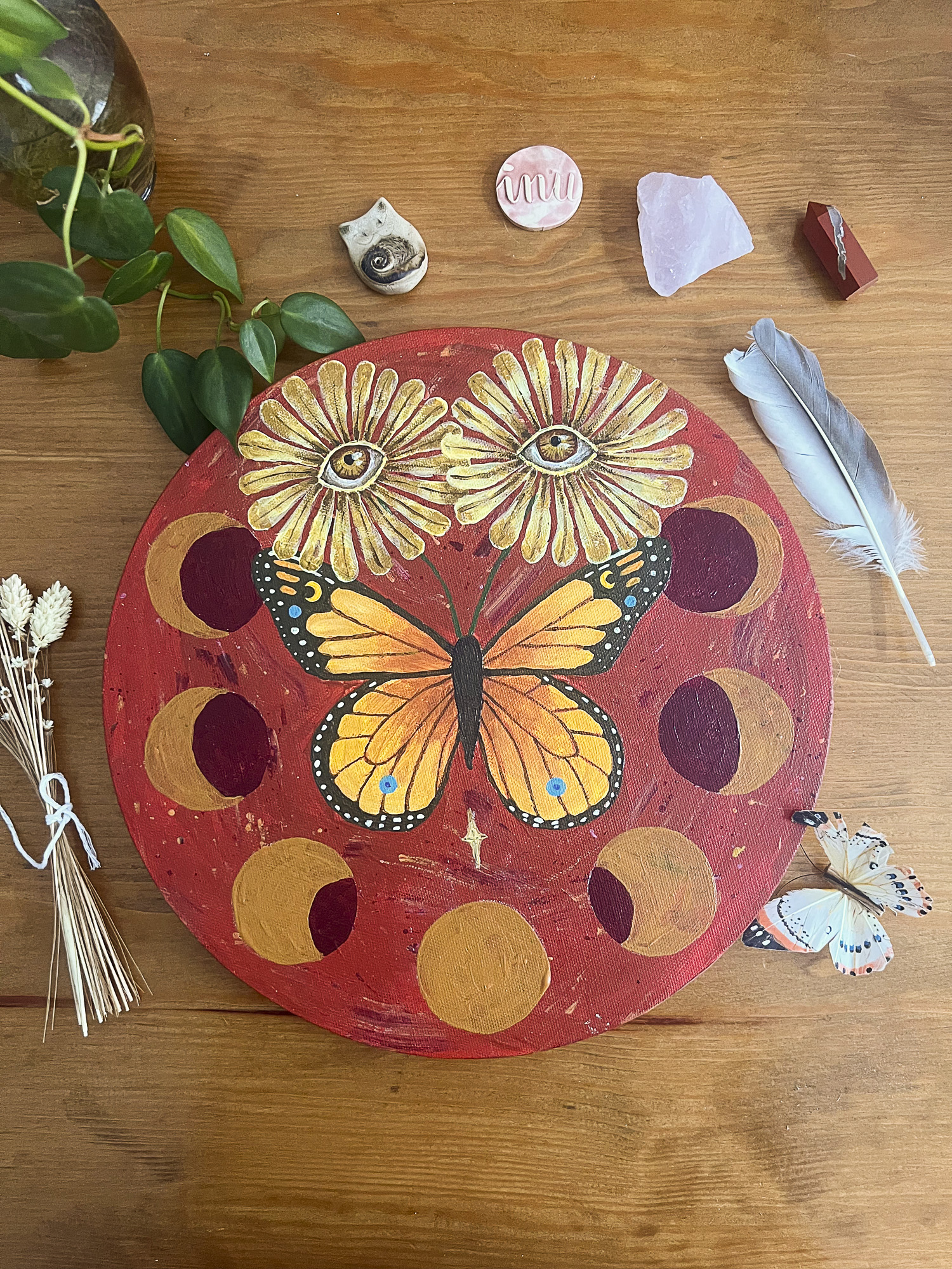 Obraz harmonia (na płótnie) 30x30cm