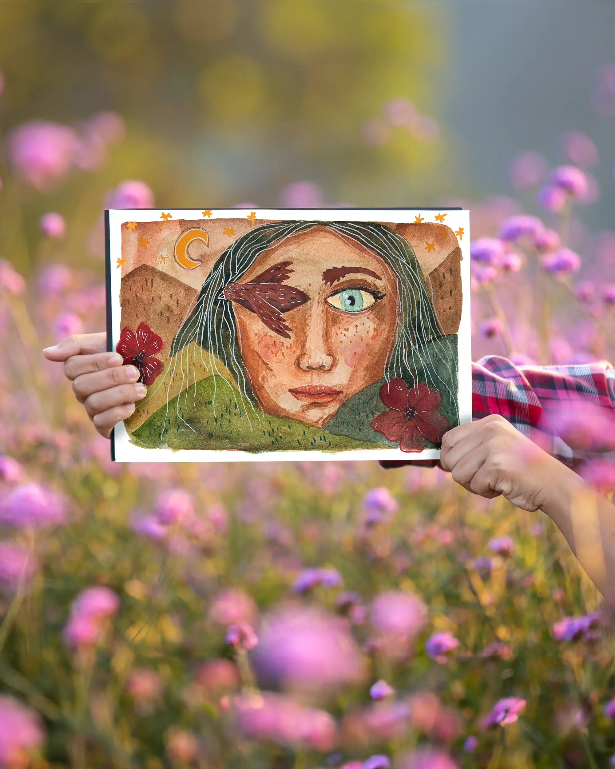 Plakat "Widzę Cię, nie jesteś sama" - obrazek 3