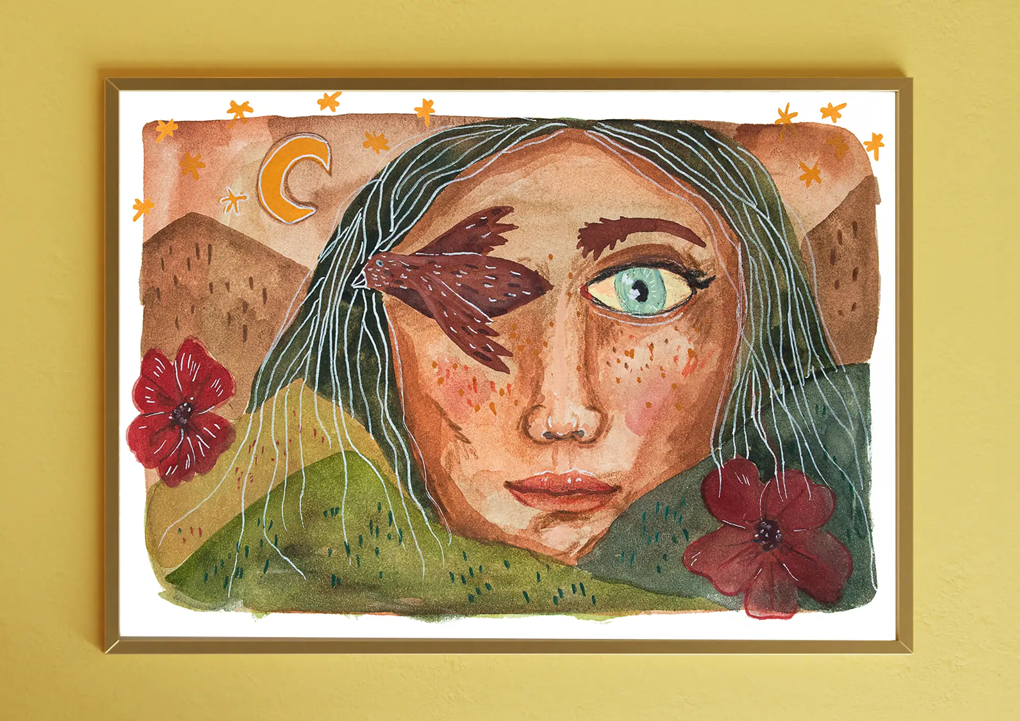 Plakat "Widzę Cię, nie jesteś sama" - obrazek 2