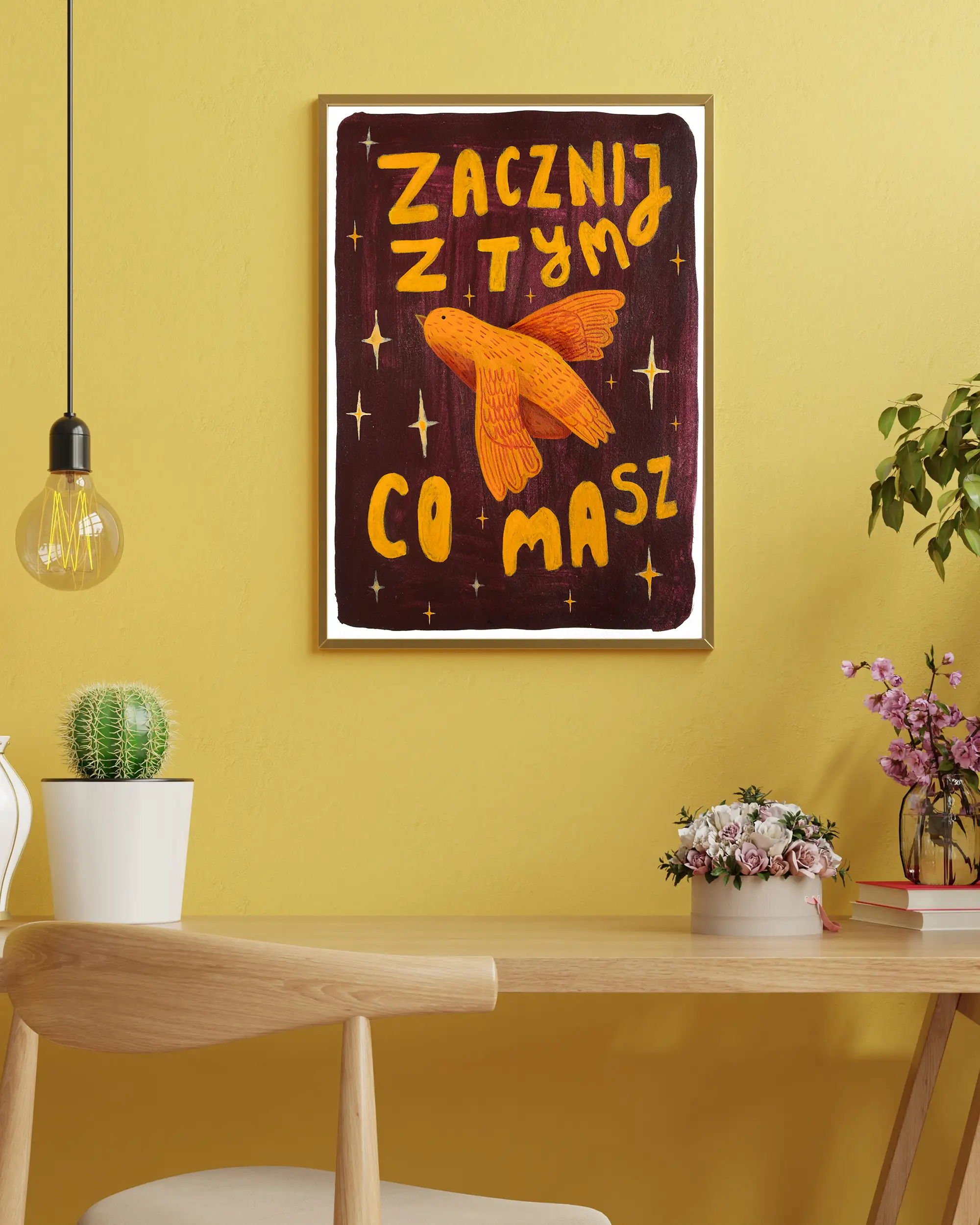 Plakat "Zacznij z tym co masz" - obrazek 3