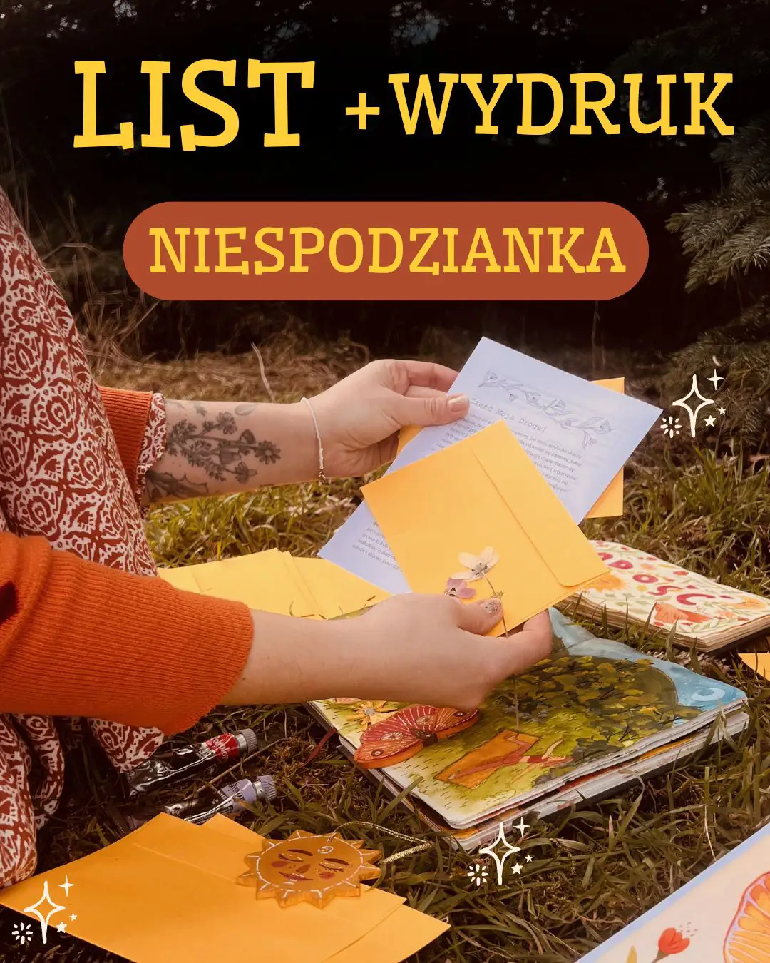 List „Droga do siebie” + mini wydruk niespodzianka