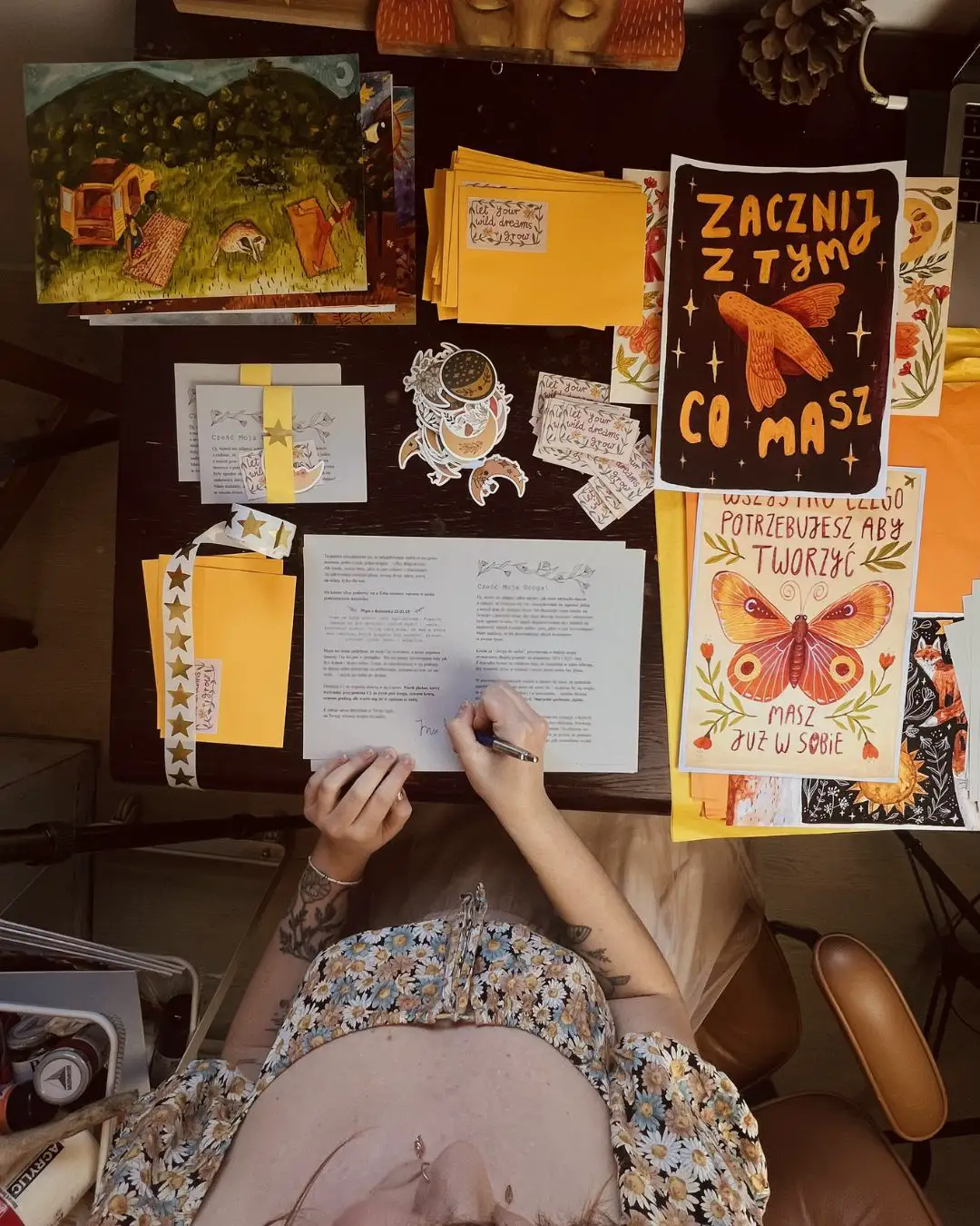 List „Droga do siebie” + mini wydruk niespodzianka